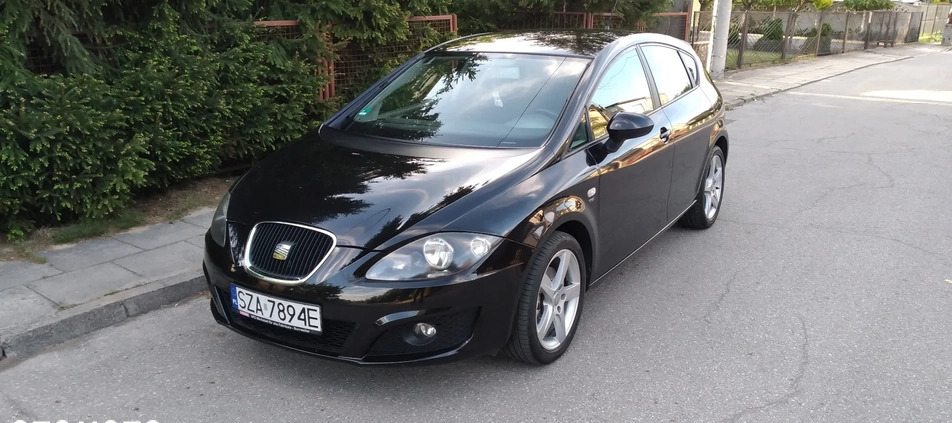 Seat Leon cena 19900 przebieg: 152115, rok produkcji 2009 z Zawiercie małe 92